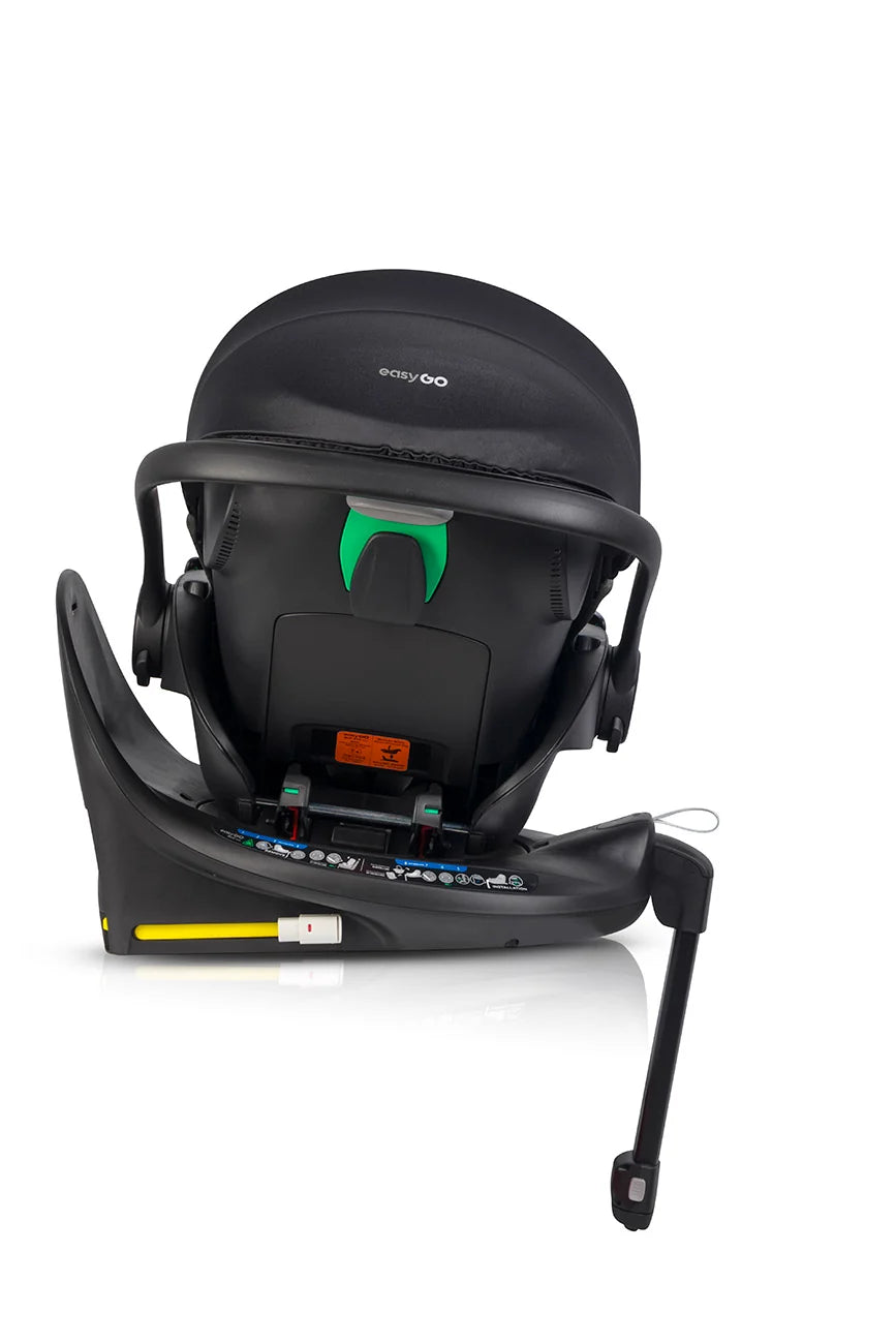 EasyGo Buz XTD Pro i-Size autóshordozó ISOFIX bázissal – Taupe