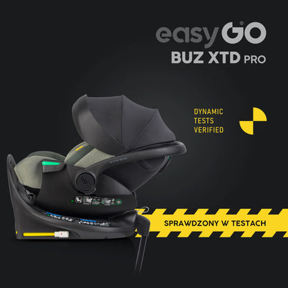 EasyGo Buz XTD Pro + Buz Pro Body 2in1 autósülés szett ISOFIX bázissal – Greener