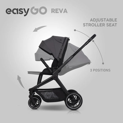 EasyGo REVA 2in1 babakocsi – Cloudy Gray