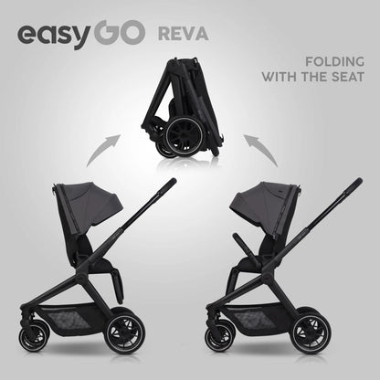 EasyGo REVA 2in1 babakocsi – Cloudy Gray