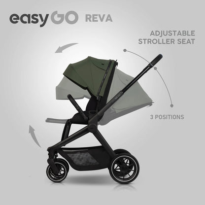 EasyGo REVA 2in1 babakocsi – Jungle Green