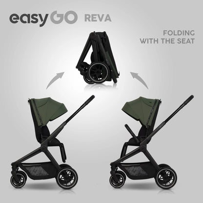 EasyGo REVA 2in1 babakocsi – Jungle Green