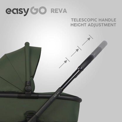 EasyGo REVA 2in1 babakocsi – Jungle Green