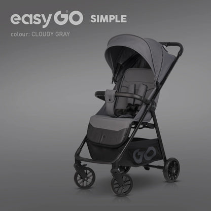 EasyGo Simple sport babakocsi – Cloudy Gray