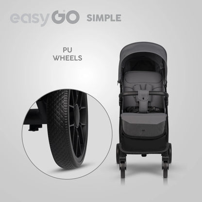 EasyGo Simple sport babakocsi – Cloudy Gray