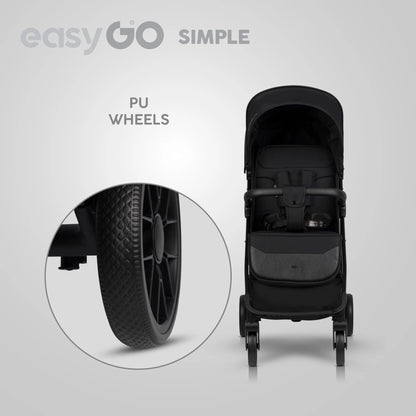 EasyGo Simple sport babakocsi – Ebony Black