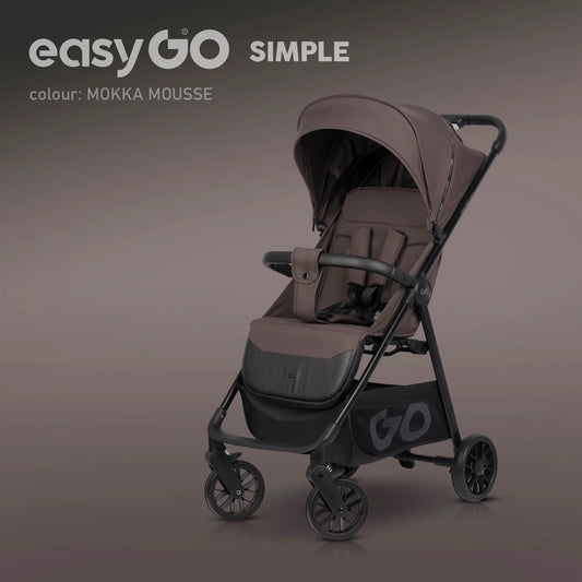 EasyGo Simple sport babakocsi – Mokka Mousse