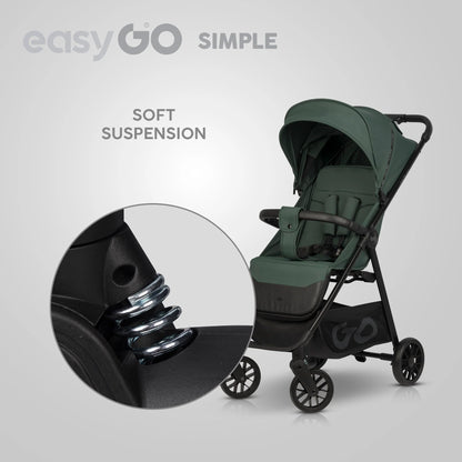 EasyGo Simple sport babakocsi – Sage Green