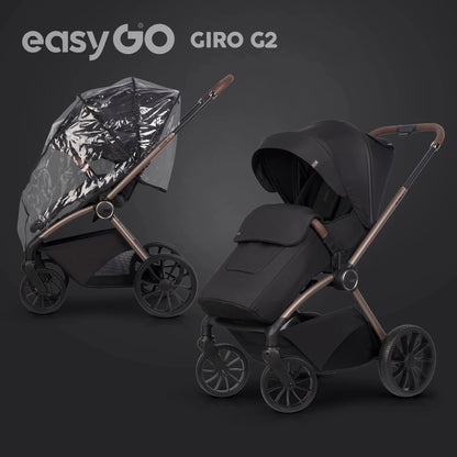 EasyGo Giro G2 2in1 babakocsi - Coal