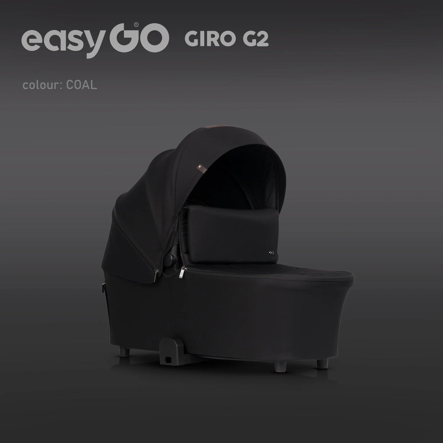 EasyGo Giro G2 2in1 babakocsi - Coal