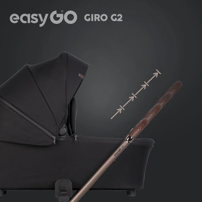 EasyGo Giro G2 sport babakocsi – Coal