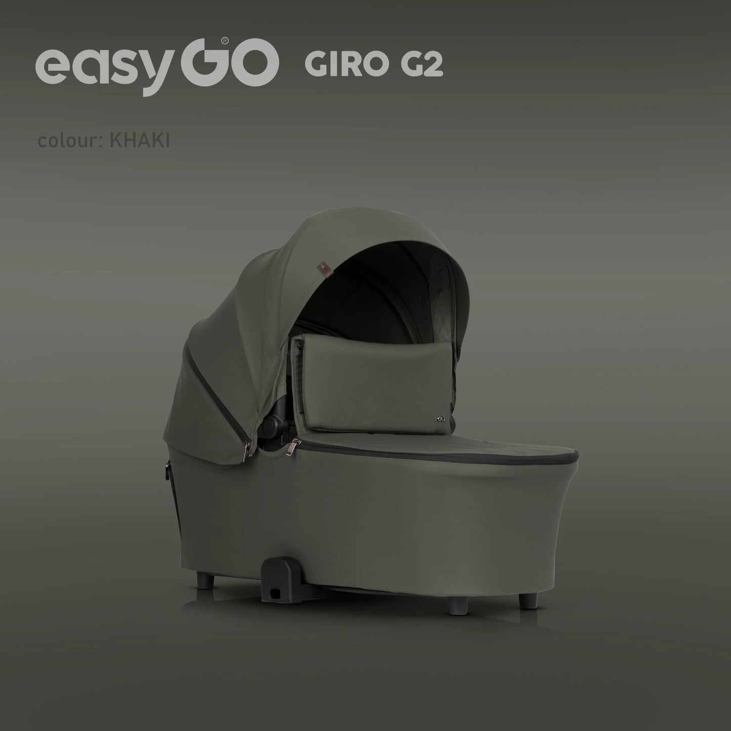 EasyGo Giro G2 2in1 babakocsi – Khaki