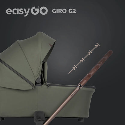 EasyGo Giro G2 2in1 babakocsi – Khaki