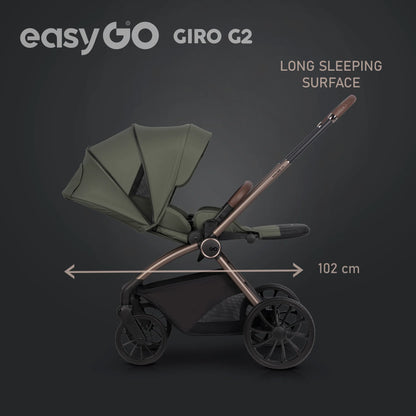 EasyGo Giro G2 sport babakocsi – Khaki
