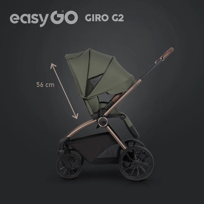 EasyGo Giro G2 sport babakocsi – Khaki