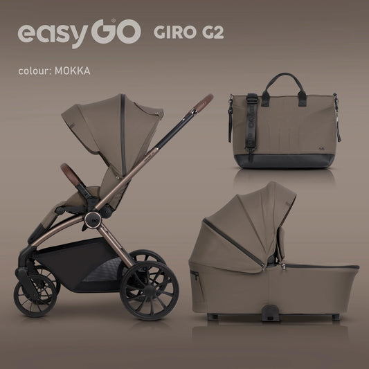 EasyGo Giro G2 2in1 babakocsi - Mokka