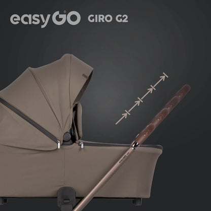 EasyGo Giro G2 2in1 babakocsi - Mokka