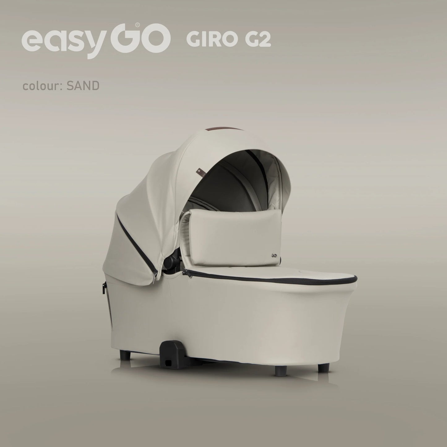 EasyGo Giro G2 2in1 babakocsi - Sand