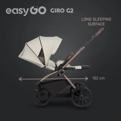 EasyGo Giro G2 sport babakocsi – Sand