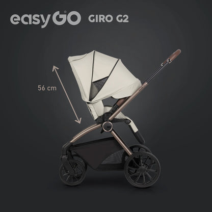 EasyGo Giro G2 sport babakocsi – Sand