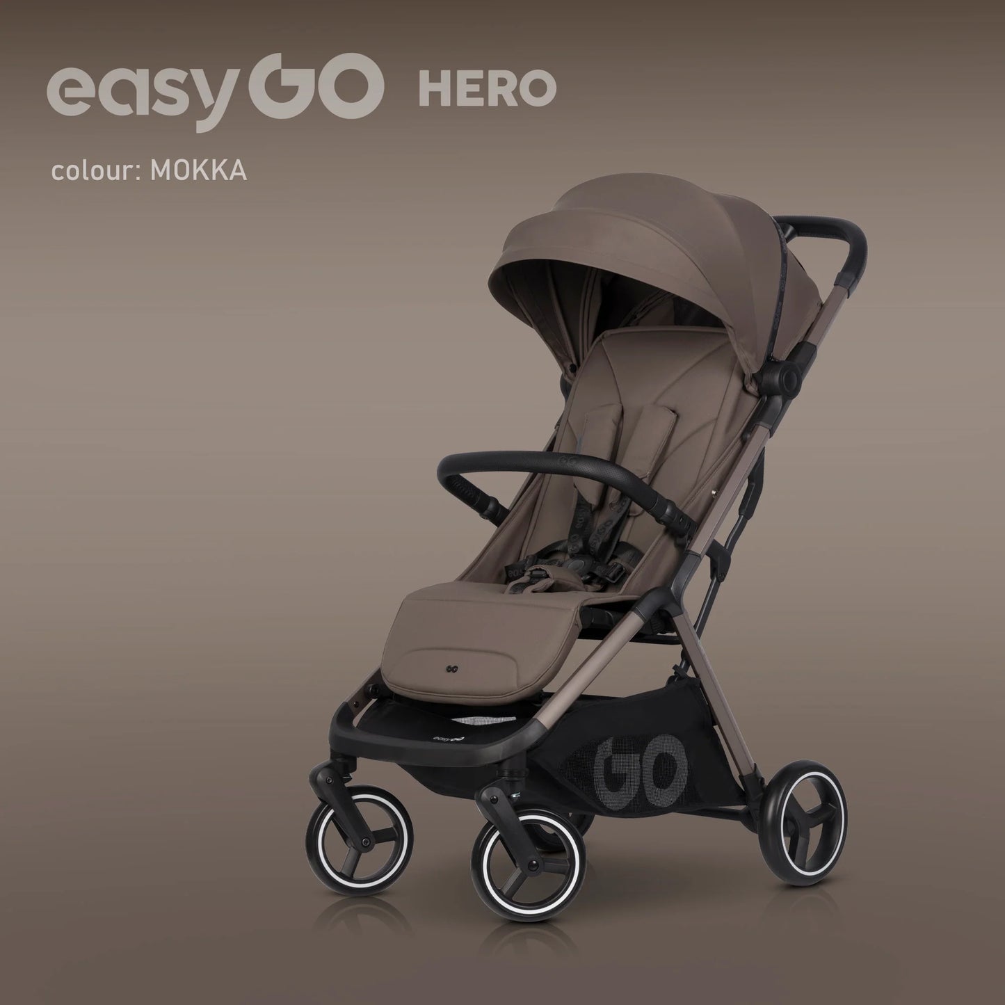 EasyGo Hero sport babakocsi – Mokka