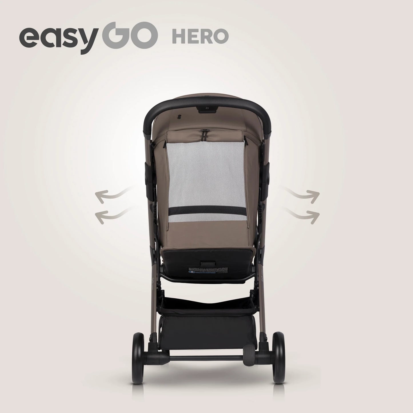 EasyGo Hero sport babakocsi – Mokka