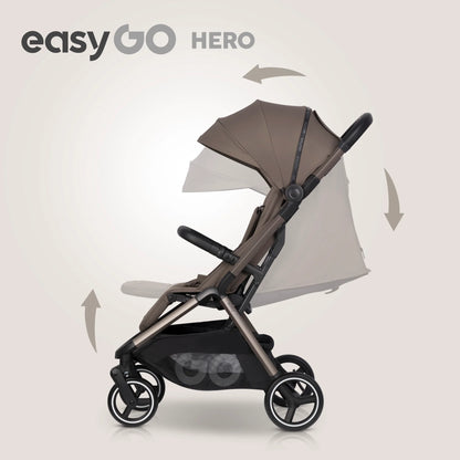 EasyGo Hero sport babakocsi – Mokka
