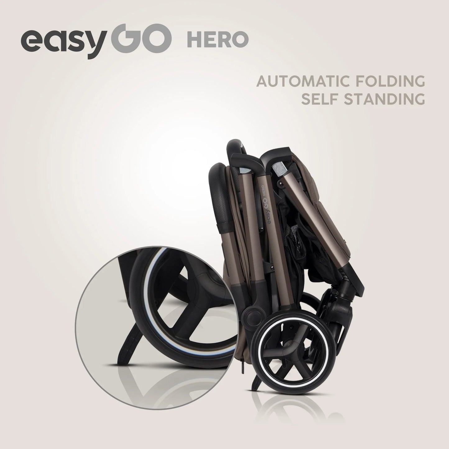 EasyGo Hero sport babakocsi – Mokka