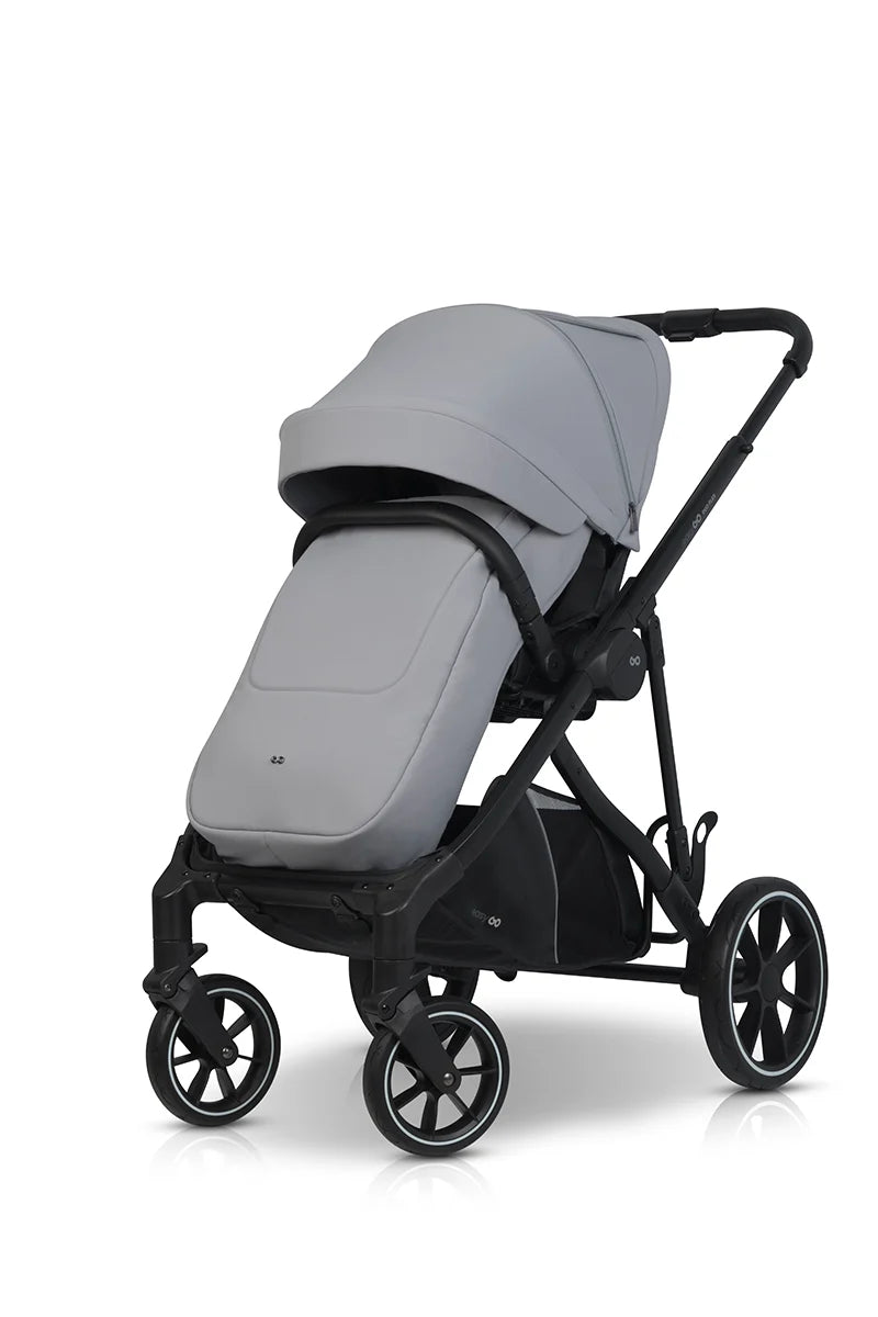EasyGo Duoflex 2in1 babakocsi 1 üléssel és 1 mózeskosárral – Cloudy Gray