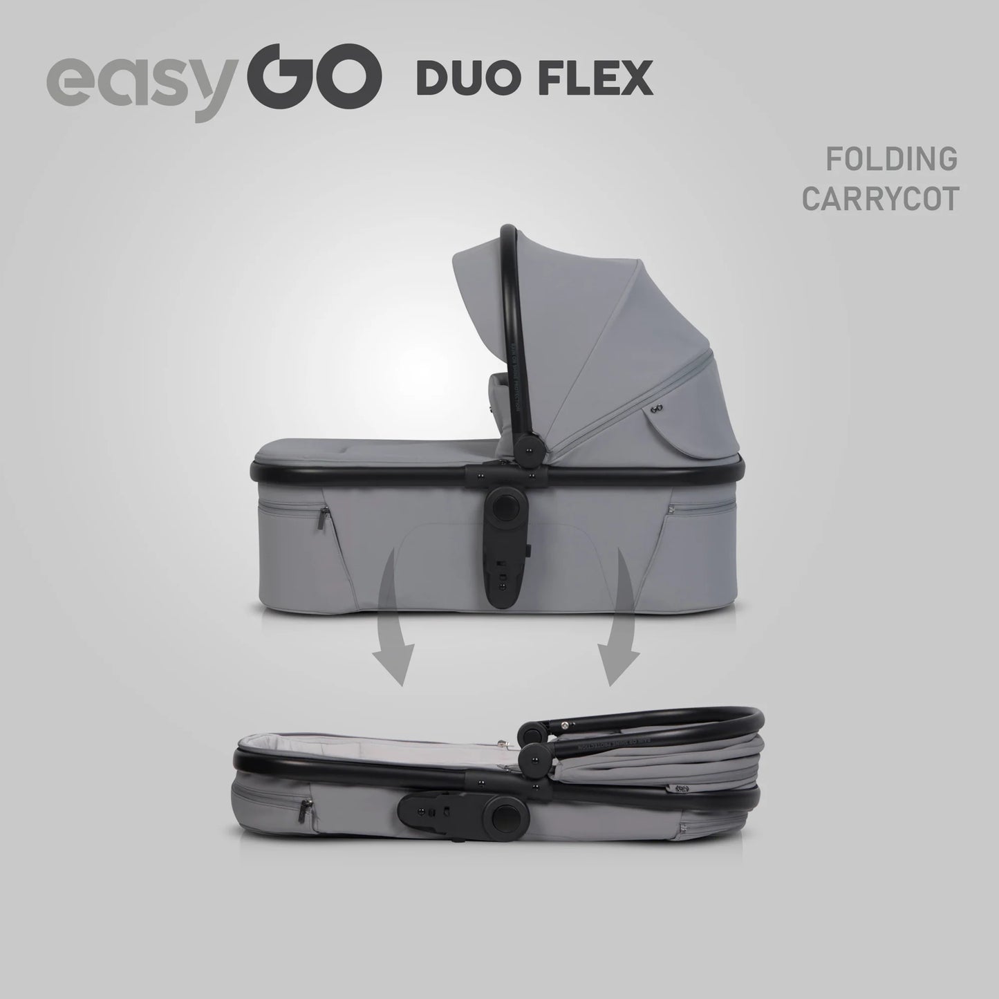 EasyGo Duoflex babakocsi – Cloudy Gray