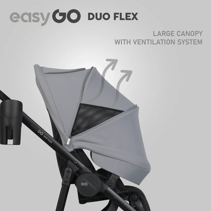 EasyGo Duoflex babakocsi – Cloudy Gray