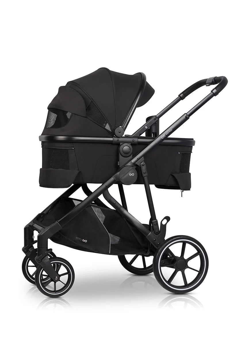 EasyGo Duoflex babakocsi – Ebony Black