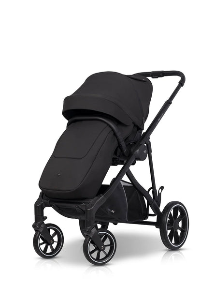 EasyGo Duoflex iker és testvér sport babakocsi 2 üléssel – Ebony Black