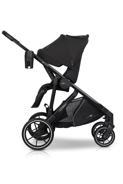 EasyGo Duoflex iker és testvér sport babakocsi 2 üléssel – Ebony Black