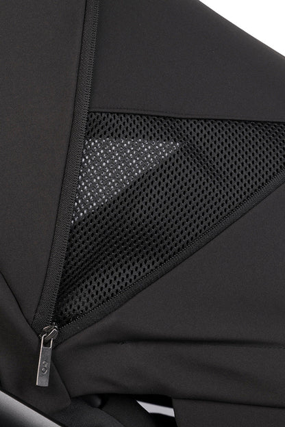 EasyGo Duoflex iker és testvér sport babakocsi 2 üléssel – Ebony Black