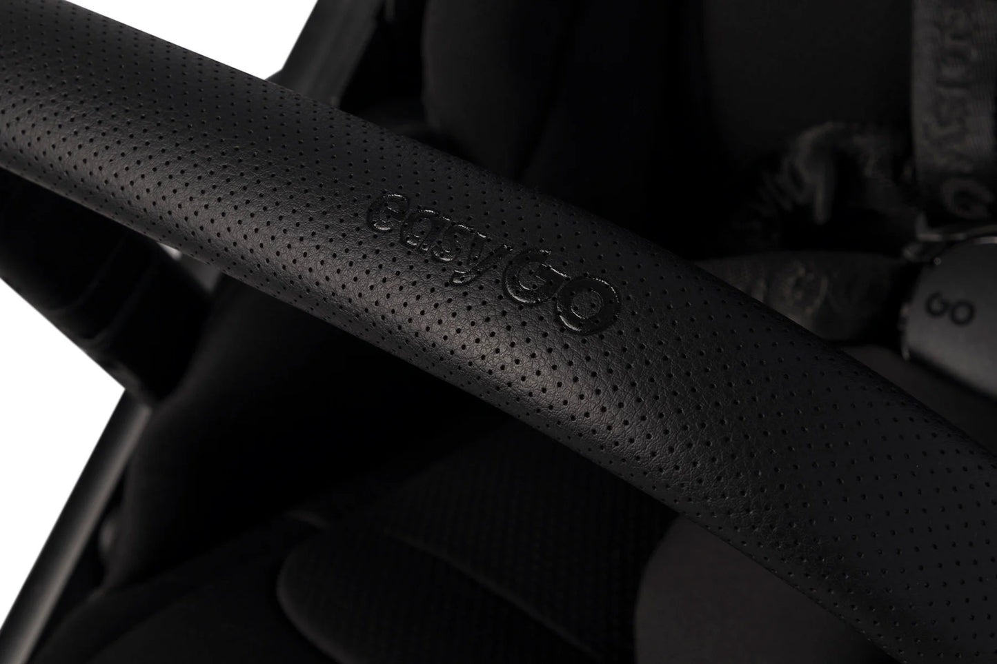 EasyGo Duoflex iker és testvér babakocsi 2 üléssel és 1 mózeskosárral – Ebony Black