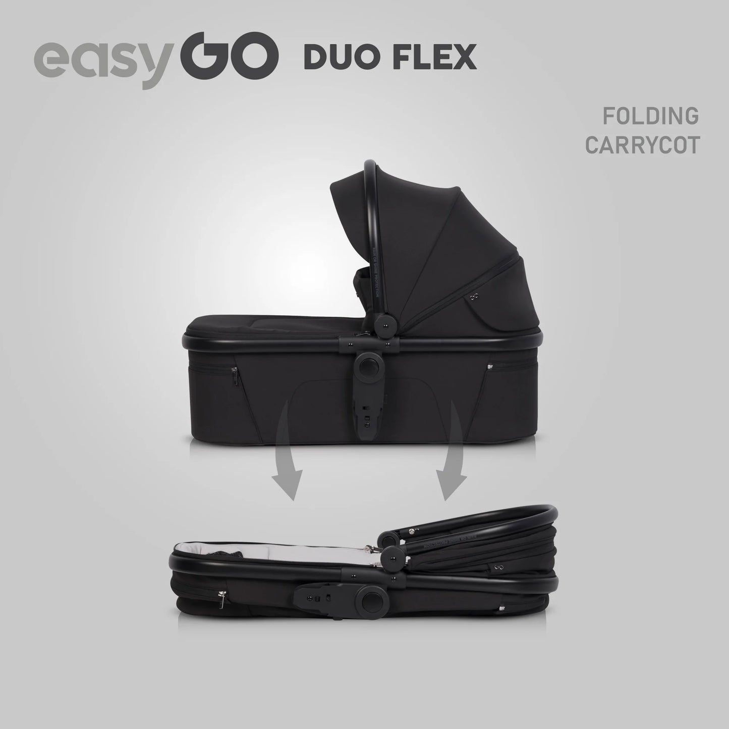 EasyGo Duoflex sport ülés – Ebony Black