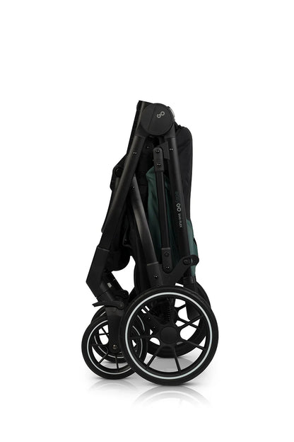 EasyGo Duoflex iker és testvér sport babakocsi 2 üléssel – Sage Green