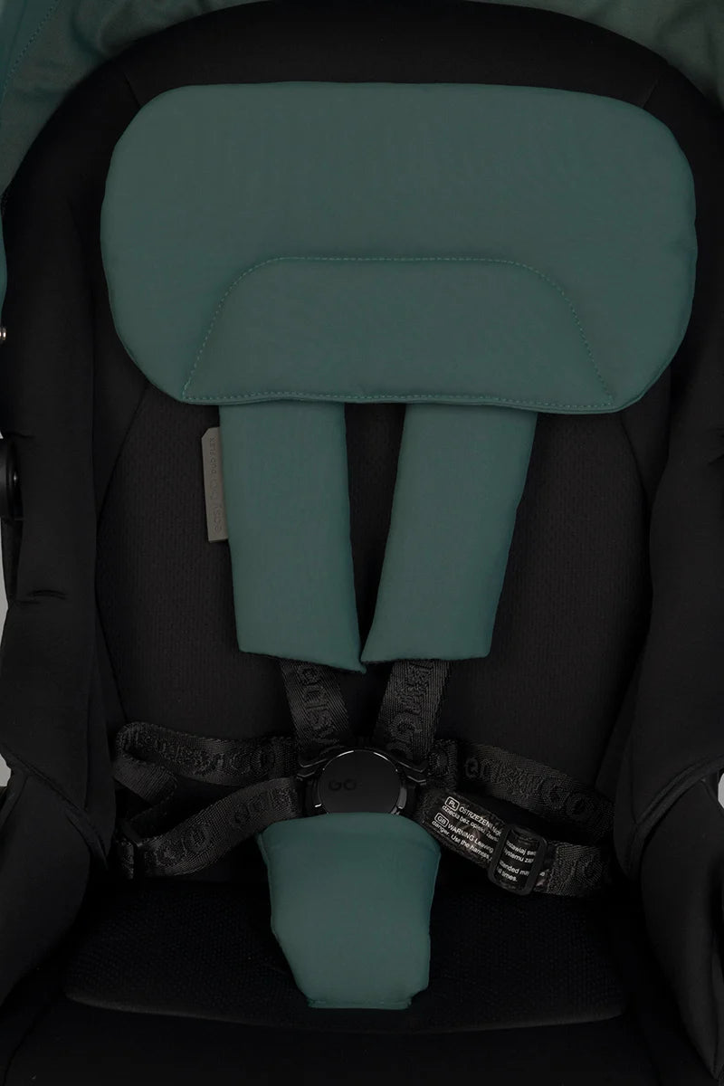 EasyGo Duoflex iker és testvér sport babakocsi 2 üléssel – Sage Green