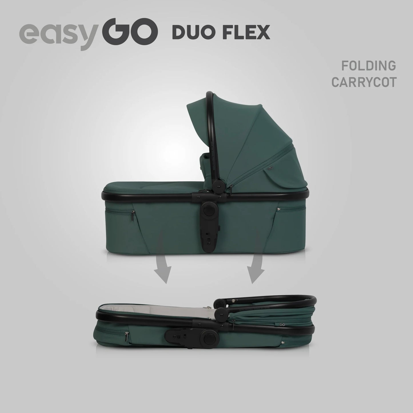 EasyGo Duoflex babakocsi – Sage Green
