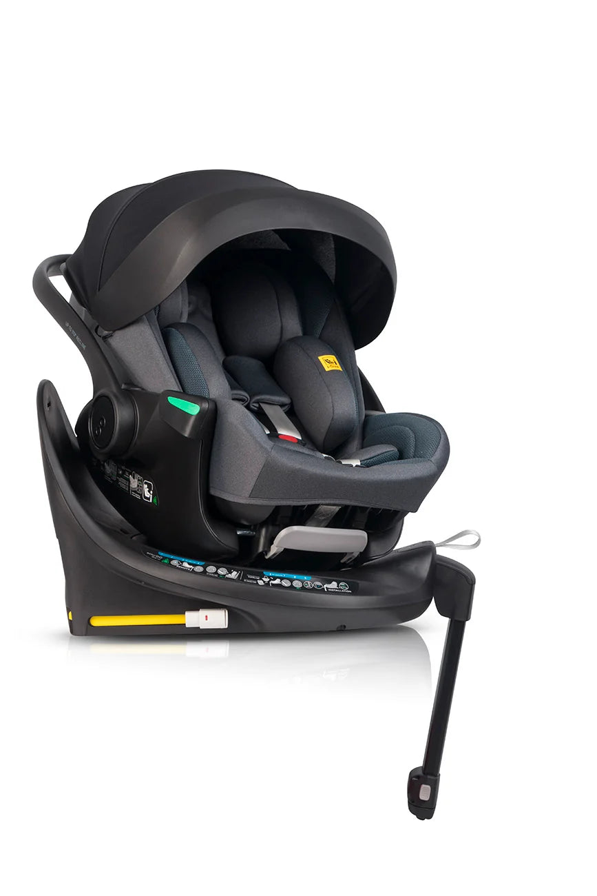 EasyGo Buz XTD Pro i-Size autóshordozó ISOFIX bázissal – Granito