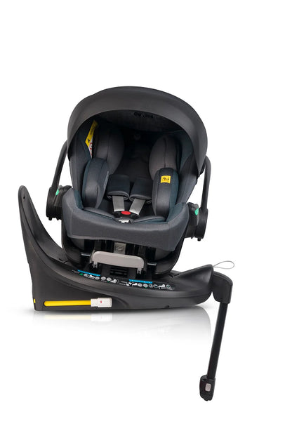 EasyGo Buz XTD Pro i-Size autóshordozó ISOFIX bázissal – Granito