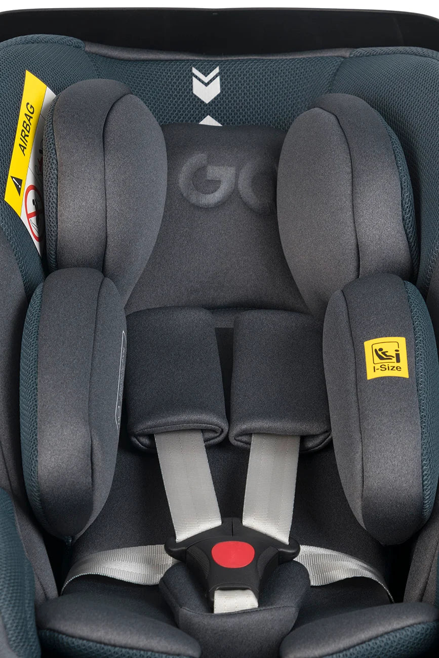 EasyGo Buz XTD Pro i-Size autóshordozó ISOFIX bázissal – Granito
