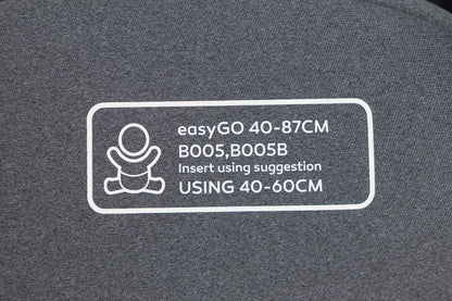 EasyGo Buz XTD Pro i-Size autóshordozó ISOFIX bázissal – Granito