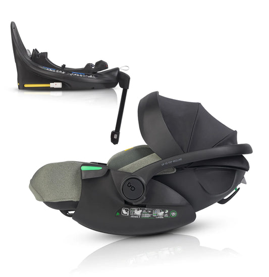 EasyGo Buz XTD Pro i-Size autóshordozó ISOFIX bázissal – Greener