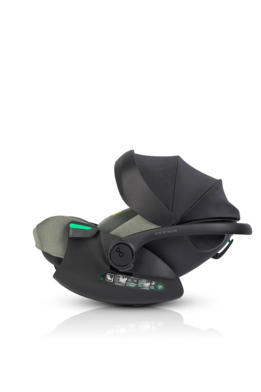 EasyGo Buz XTD Pro i-Size autóshordozó ISOFIX bázissal – Greener
