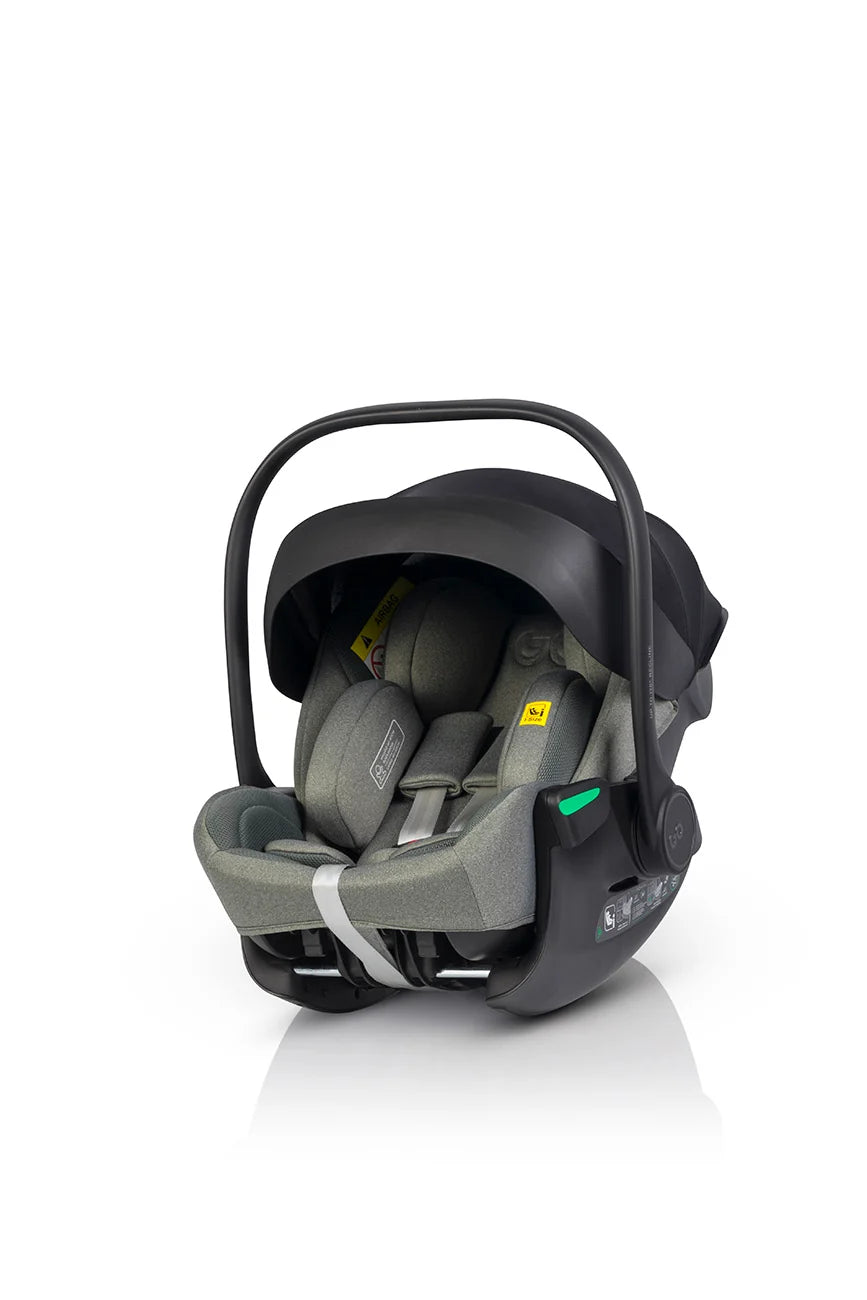 EasyGo Buz XTD Pro i-Size autóshordozó ISOFIX bázissal – Greener