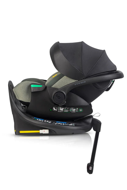EasyGo Buz XTD Pro i-Size autóshordozó ISOFIX bázissal – Greener