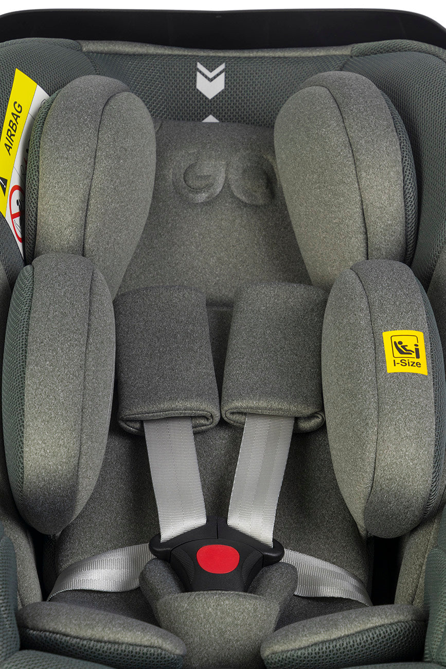 EasyGo Buz XTD Pro i-Size autóshordozó ISOFIX bázissal – Greener