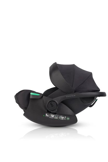 EasyGo Buz XTD Pro i-Size autóshordozó ISOFIX bázissal – Ink